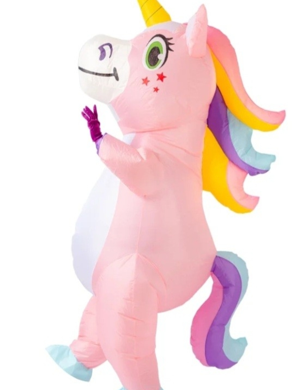 Spooktacular Creations "Puff Me Up" Kids Size Sm Inflatable Unicorn Costume